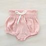 Baby Girls Boys Muslin Cotton Linen Blend Bloomer Loose Harem Bloomer Shorts