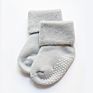 Baby Non Slip Grip Ankle Socks with Non Skid Soles for Infants Toddlers Kids Boys Girls