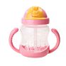 baby sippy cup baby bottles training cup straw bottle with a handle