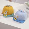 Baby Soft Rim Cartoon Duck Baseball Cap Spring Kids Hats Girls