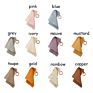 Baby Teether Blanket Muslin Lovey Baby Pacifier Blanket Wooden Teether Newborn Security Blanket