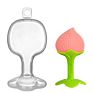 baby teether fruit silicone/ silicon babi teether/ rubber baby teether