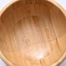 Bamboo Baby Suction Bowl with Spoon and Fork Bamboo Stay Put Feeding Bowl for Toddler