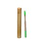 Bamboo Case Toothbrush Holder Bamboo Toothbrush Travel Kit with Laser Logo