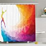 Bathroom Decor Polyester Art Classic Printed Shower Curtain