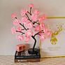 Battery Powered Flower Rose Night Light Rose Tree Table Lamp Flower Light for Home Bedroom Desk Valentine Wedding Decoration