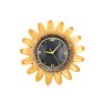 Beaufitul Fresh Sunflower Modern Wall Clock Botanical Yellow Flower Wall Art Natural Home Decor Helianthus Hanging Timepieces