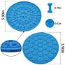 Bhd Silicone Dog Food Mat Dog Slow Feeder, Pet Dog Lick Pad, Bath Washing Distraction Dog Lick Mat