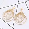 Big Earrings Personality Exaggerated Geometric Earrings Earrings Hoop Earing