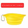 Binaural Food Travel Collapsible Dog Bowl Fast Delivery