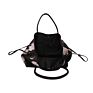Black Cow Tote Bag Women Shoulder Bag Large Capacity Women Handbag with Pu Handles Dom-1061431