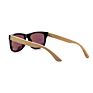 Black Frame Wood Luxury Gafas De Sol Italy Design