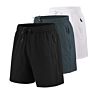 Black Training Sports Shorts Gym Wear Jogging Workout Shorts Mens