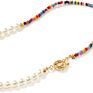 Bohemian Bead Pearl Shell Choker Necklace for Women Girls Handmade Colorful Seed Beaded Choker for Women Jewelry Clnn158