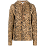 Bold Pullover All-Over Leopard Hoodie Spots Printed Hoodies Cotton Hoodies for Women