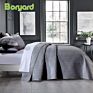 Boryard Bedding Set Decor Gray 3Pcs Queen Size Coverlet Embossed Quilt Bedspread