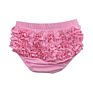Boutique Knit Corron 0-5Year Newborn Infant Baby Girls Ruffle Plain Cute Baby Diaper Cover Bloomer
