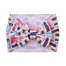 Bow Headband 5" Plaid Hair Bow Infantile Baby Head Wrap Diy Hair Accessories