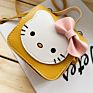 Bow Little School Party Pu Leather Small Decoration Cartoon Child Cute Girls Baby Shoulder Hand Mini Sling Kids Bags