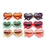 Boy for Girls Style Wave Framed Heart Wheatstraw Children Recycled Kids Sunglasses