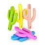 Bpa Free Food Grade Baby Silicone Teether Silicone Beads Teether