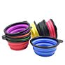 Bpa Free Food Grade Foldable Travel Camping Bowl Pet Travel Bowl Collapsible Silicone Dog Bowl