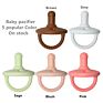 Bpa Free Natural Rubber Pacifier Set Customize Silicone Newborn Pacifiers Sweetie Soother Baby Pacifier