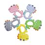 Bpa Free Newborn Soother Cartoon Dinosaur Silicone Baby Teether Chewable Teething Toy
