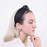Bright Stain Headbands Womens Big Knotted Hairband with Crystal