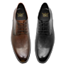 Brogue Dress Shoes & Oxford Leather Shoes for Men Genuine Leather Office Shoes in the Workplace