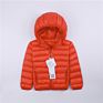 Bubble Crop Red Puffer Coat Little Boy plus Size Puffer Coat with Hood Zip up down Jacket Kids Boy Warm