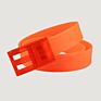 Candy Colors Silicone Kids Belts, Cute Design Plastic Buckle Belts