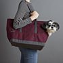 Canvas Pet Carry Tote - Ready in Stock