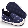 Canvas Stars Print First Walker Slip on Loafers Baby Casual Shoes