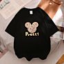 Casual All-Match round Neck Short Sleeve Mickey T-Shirt Loose Printed Top Loose Xl T-Shirt