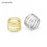 Casual Wear Rings Lady Accessories Chunky Rings Gold Ring