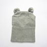 Cat Knitted Pom Hat Boys Girls Cute Soft Cotton Warm Scarf Kids Autumn