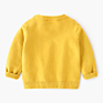 Children Merino Wool Solid Warm Sweater Baby V Neck Knitted Cardigan