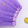 Children's Puffy Skirts Kid Girl Mini Fluffy Tutu Performance Dress Stars Dot Sparkle Print Mesh Skirt Accessories