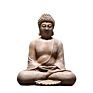 Chinese Style Robes of Sakyamuni Sitting Statue of Buddha Statue Resin Crafts Home Decoration Ornaments