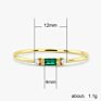 Choose Your Color Baguette and round Stones Ring Bar Set Rings Jewelry Women Rings for Women
