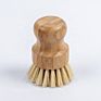 Classic Style Household Natural Fiber Bristles Handmade Scrub Brush Pan and Pot Brush