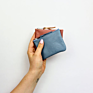 Coin Purse Business Card Holster Women Key Pouch Durable Pu Leather Hold Coin Zipper Opp Package 8.5*12Cm 3-7Days 300Pcs
