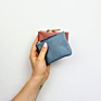 Coin Purse Business Card Holster Women Key Pouch Durable Pu Leather Hold Coin Zipper Opp Package 8.5*12Cm 3-7Days 300Pcs