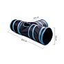 Collapsible Cat Tunnel Pet Toy 3 Ways and Peek Hole Cat Play Toy with Ball