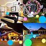 Color Change 40/60Cm Outdoor Glitter Led Beach Ball with Remote Control