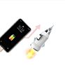 Colorful Mini Bullet Car Charger 5V 1000Ma Usb Car Charger Adapter for Mobile Phone