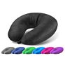 Comfortable Polyester+Spandex U Shape Memory Foam Pillow Adults Travel Neck Pillow