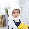 Comfortable Warm Beanie Kids Hat with Mask Set