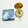 Copper Compass 50G Pocket Watch Compass with Cover Luminous